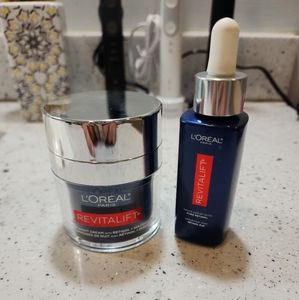 COPY - L'Oreal Revitalift W/ Retinol Serum+Pressed Night Cream Bundle, $25!
